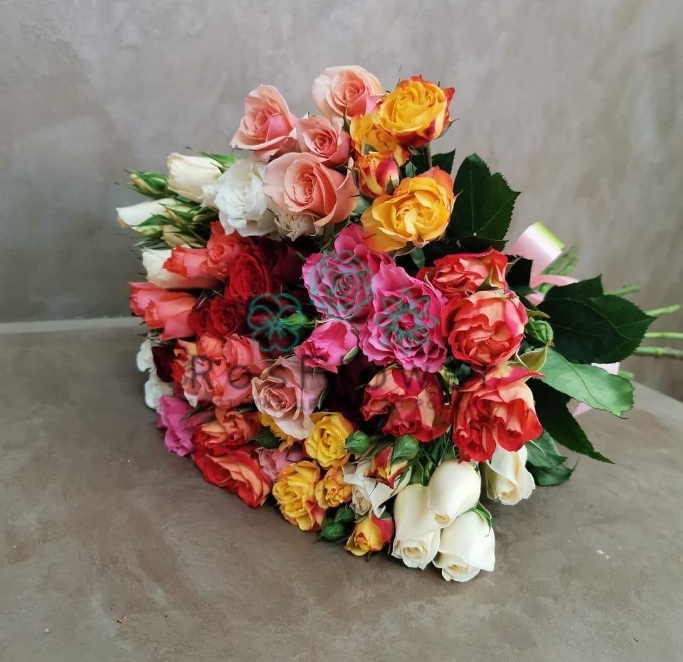 Букет цветов из: Розы в Ерзовке