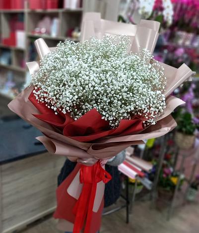 Букет цветов из: Гипсофила в Ерзовке
