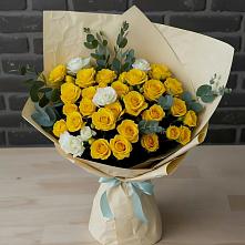 Букет цветов из:  Розы в Ерзовке