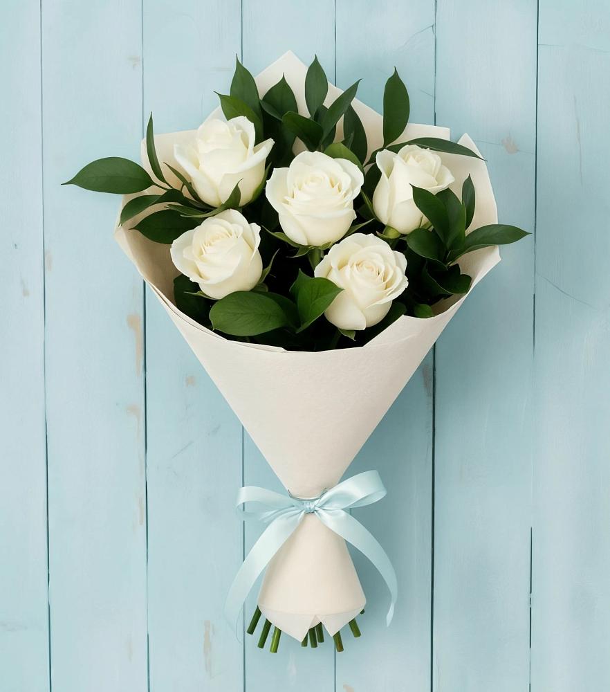 Букет цветов из: Розы в Ерзовке