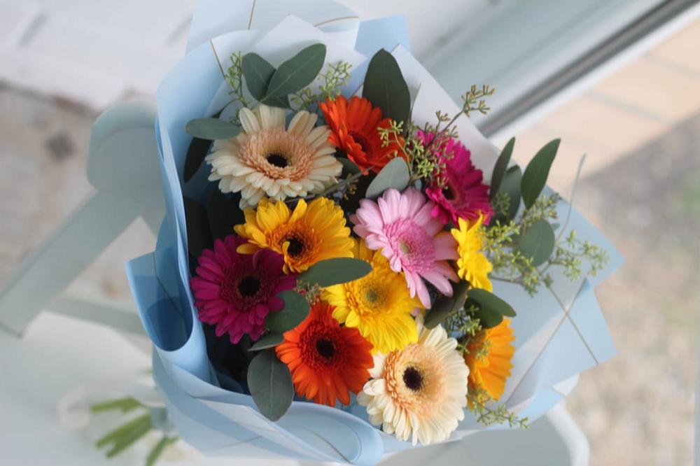 Букет цветов из: Герберы в Ерзовке