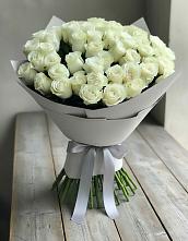 Букет 35 Белых роз в Ерзовке