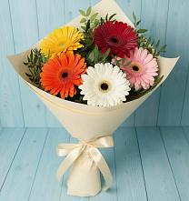 Букет цветов из:  Герберы в Ерзовке