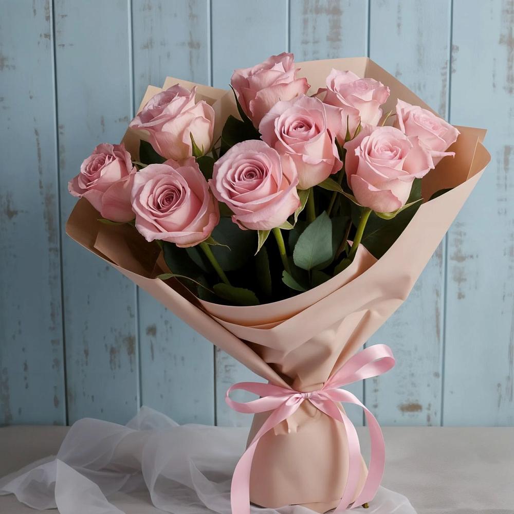 Букет цветов из: Розы в Ерзовке