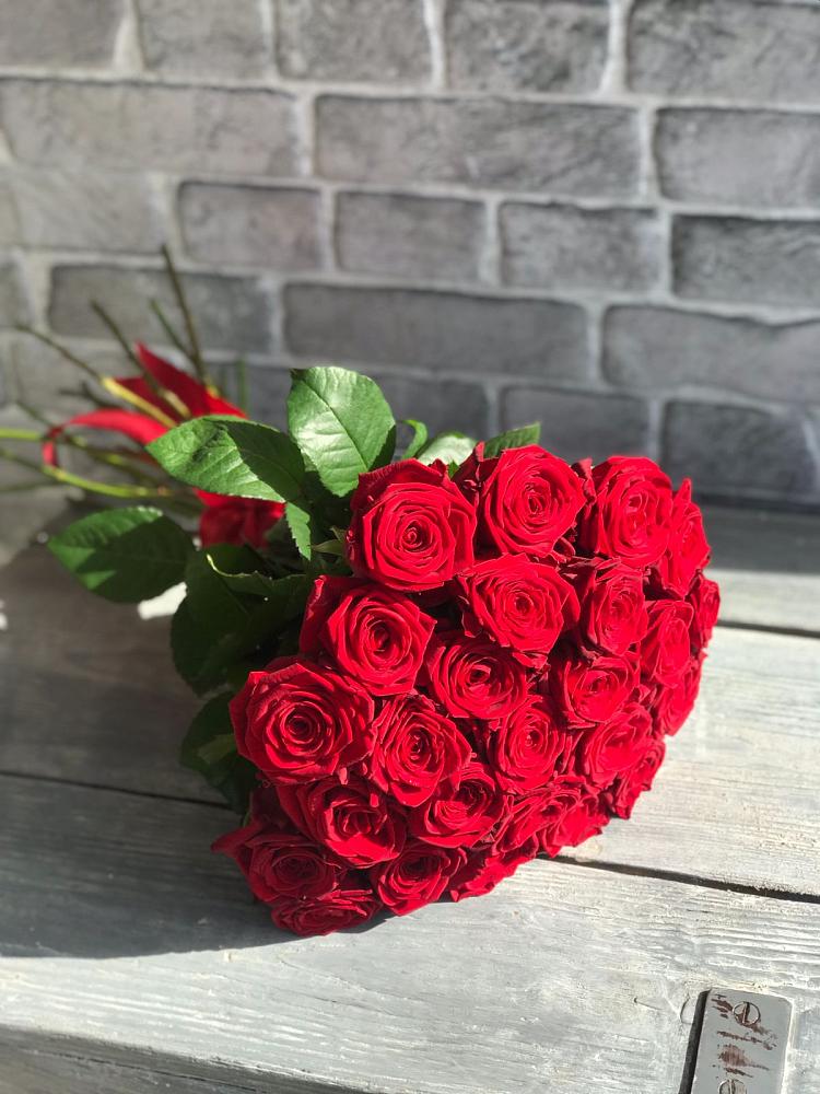 Букет Красные розы Фридом в Ерзовке