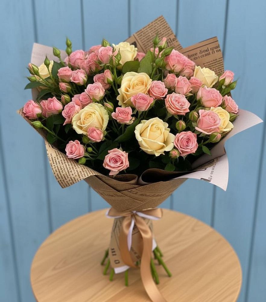 Букет цветов из: Розы в Ерзовке