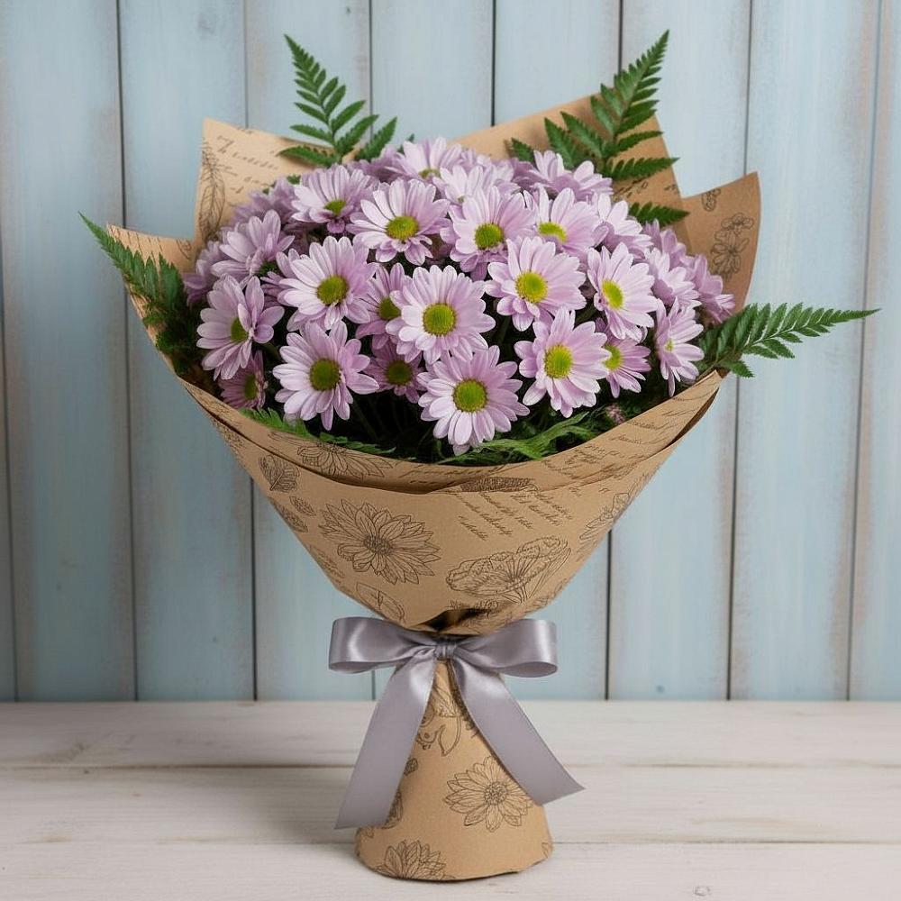 Букет цветов из: Хризантемы в Ерзовке