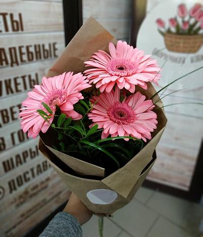 Букет цветов из: Герберы в Ерзовке
