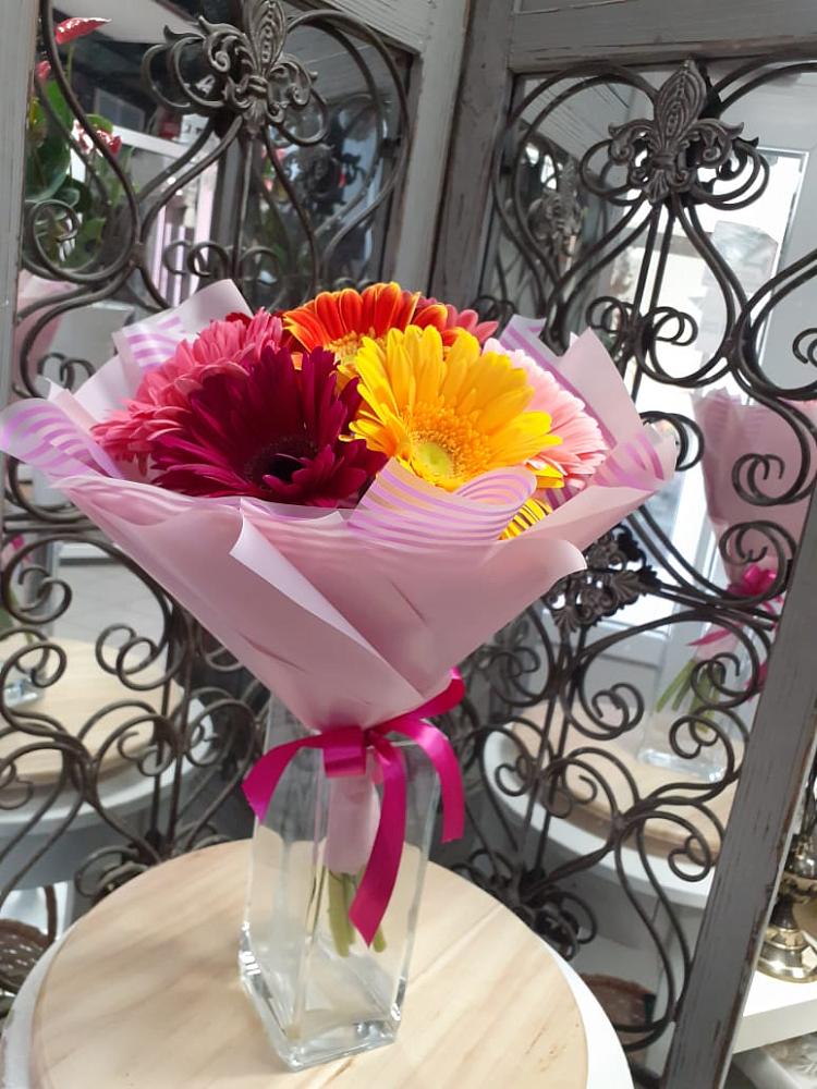 Букет цветов из: Герберы в Ерзовке