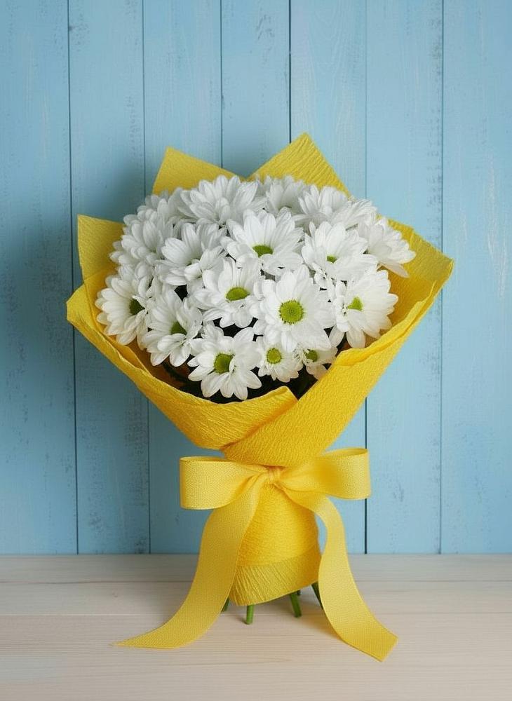 Букет цветов из: Хризантемы в Ерзовке