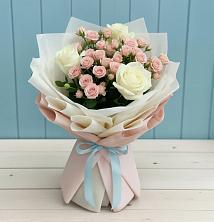 Букет цветов из:  Розы в Ерзовке