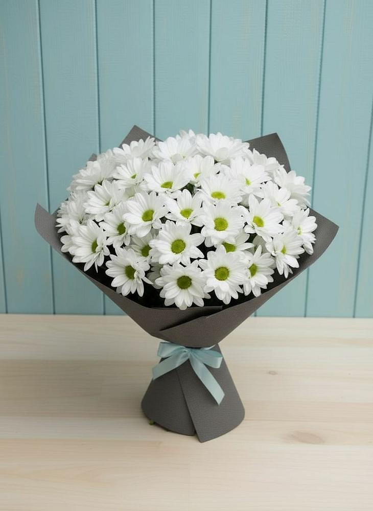 Букет цветов из: Хризантемы в Ерзовке