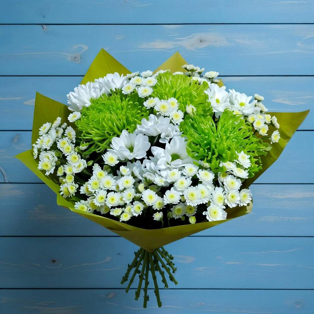 Букет цветов из: Хризантемы в Ерзовке