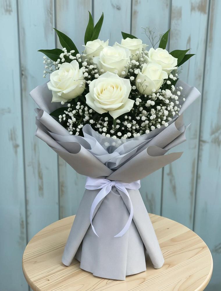 Букет цветов из: Розы в Ерзовке