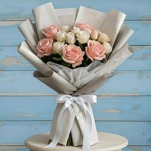 Букет цветов из:  Розы #REPLACE_PRED# Ерзовке