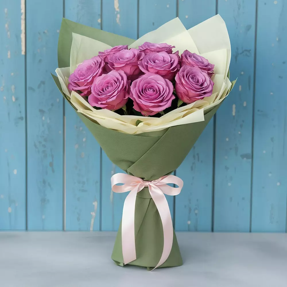 Букет Розы Фёрст Леди в Ерзовке