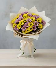 Букет цветов из:  Хризантемы в Ерзовке