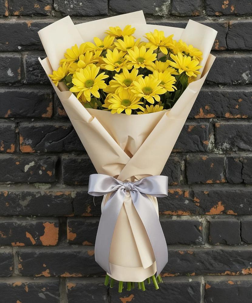 Букет цветов из: Хризантемы в Ерзовке