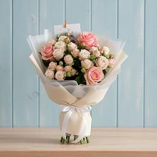 Букет цветов из:  Розы в Ерзовке