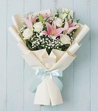 Букет цветов из:  Лилии в Ерзовке